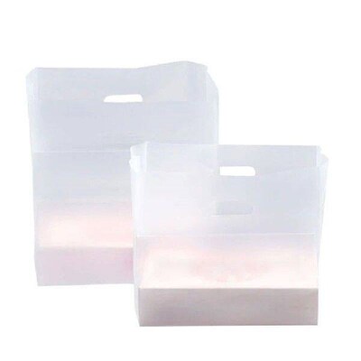 Transparent Bag Disposable Hand Bag Takeout Package Packing