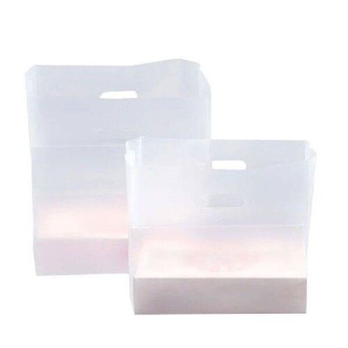 Transparent Bag Disposable Hand Bag Takeout Package Packing