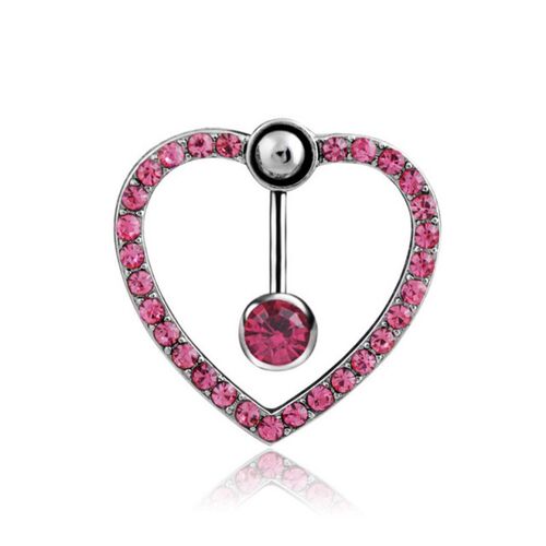 1Pcs 14G Stainless Steel Butterfly Navel Belly Button Rings