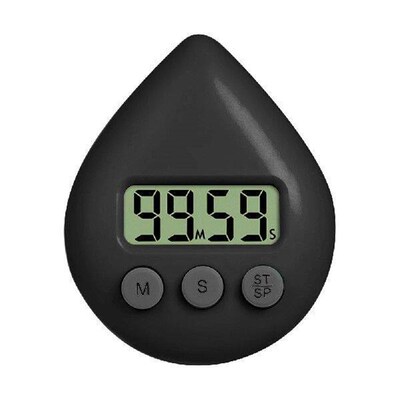 Digital Timer Waterproof Shower Timer Magnetic Backing