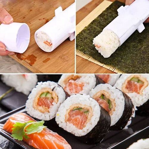 Quick Sushi Maker Japanese Roller Rice Mold Bazooka Vegetabl