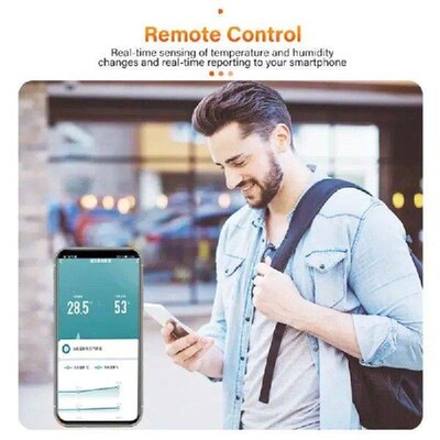 Tuya Smart Temperature And Humidity Sensor Mutifunctional
