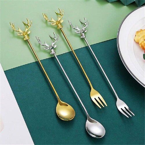 1/3/5PCS Ice Spoon Hanging Portable Coffee Milk Tea 2023