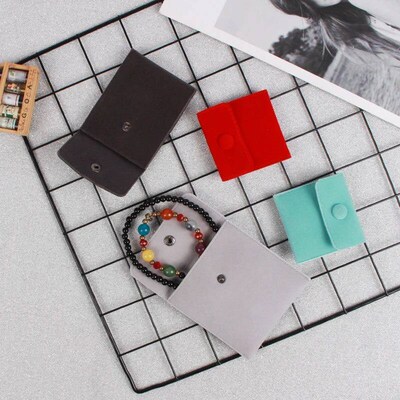 10pcs/Lot Jewellery Pouch Packaging Bag Soft Velvet Gift Bra