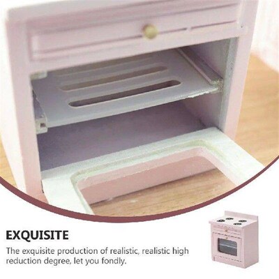 Mini Gas Cooktop Stove Decoration Miniature Kitchen Tool
