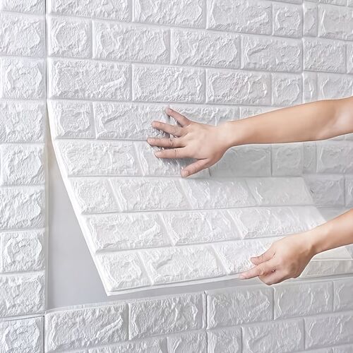 38.5*35cm 3D Wall er Wallpaper Self Adhesive Foam Soft Brick