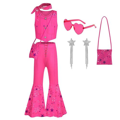 Shiny Toddler Little Girls Movie Barbie Birthday Party