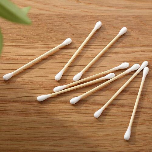 Dual-head disposable cotton swabs, ear cleaning cotton buds,