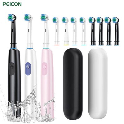 Electric Rotating Toothbrush Deep Clean Whitening Teeth for
