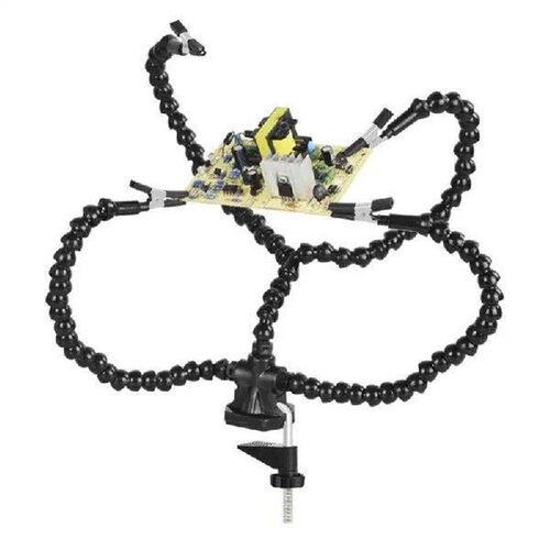 Helping Hands Soldering Third Hand PCB Tool 3 Flexable Arms