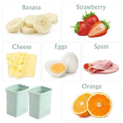 2 Pcs Fruit Slicer Household Watermelon Egg Restaurant