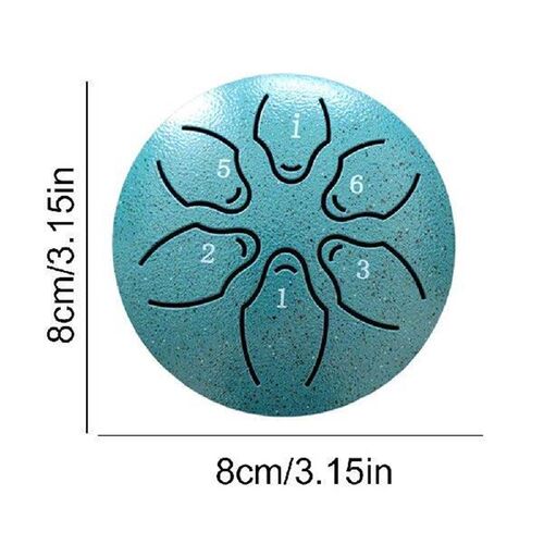 3 Inches 6 Notes Rain Drum for Outside Rain Drum Instrument