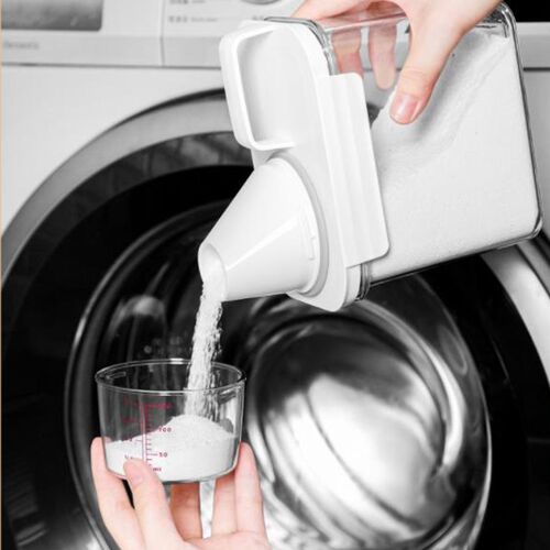 Airtight Laundry Detergent Powder Storage Box Clear Washing
