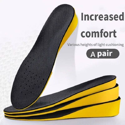 Inviiable Height Increae Inole for Women Men Heel Lift Yello