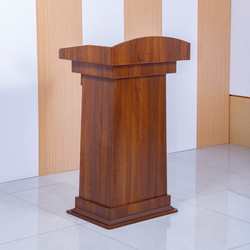 带轮可移动胡桃色演讲台发言台带抽屉迎宾接待台红木色会议讲台桌,商业/办公家具,演讲台/演讲桌,淘宝优惠券,粉丝福利购,淘宝优惠卷