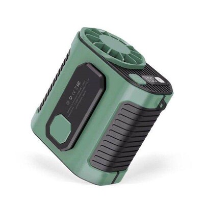 Portable Waist Clip Fan with Light 10H Working Time Hanging
