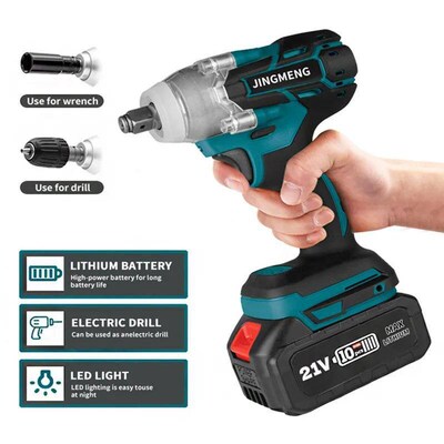 Cordless Electric Impact Wrench Brushless Electric Wrench Ha