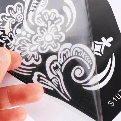 Henna Stencil Temporary Hand Tattoo Body Art Sticker