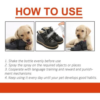 120ml Anti-chew Spray Pet Behavior Modification Anti-biting