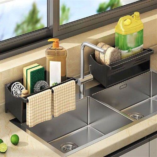 Sponge Holder For Kitchen Sink Brush Holder Dish Cloth