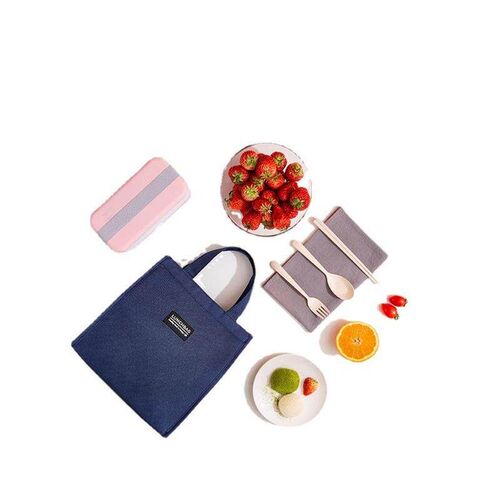Bento Lunch Box Tote Picnic Storage Bag Pouch Lunch bags餐袋