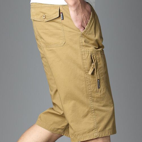 Middle-aged And Elderly Mens Knee-length Shorts For Seven D