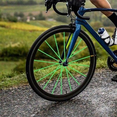 Spoke Skins Covers Motorcycle Wheel Spoke Sleeves Bright