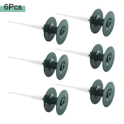 2/6PCS Garden Hose Guide Stake Guide Spikes Reusable Garden