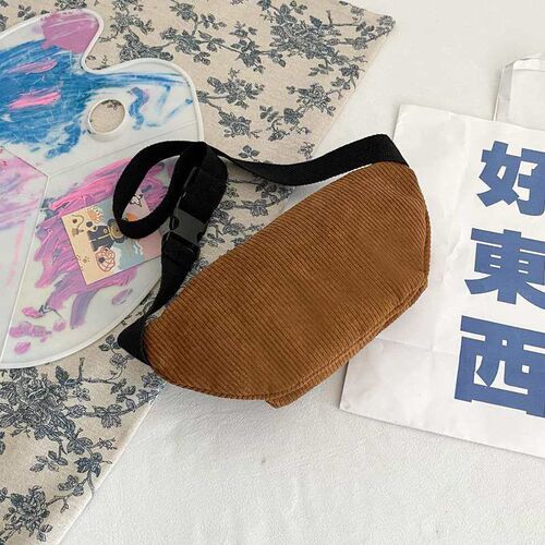 Chest Bag Womens New Arrival tendy Ins Texturing Crossbody