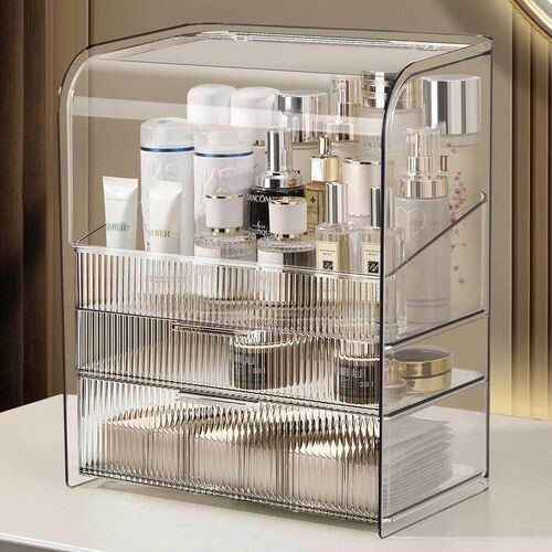 Cosmetic Storage Box Brush Holder Container Makeup Organize1