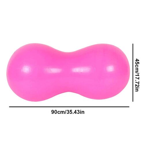 Peanut Ball Anti Burst Exercise Ball Multi-Function PVC Fitn