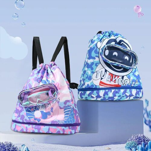 Childrens swimming bag waterproof storage bag beach bag bea