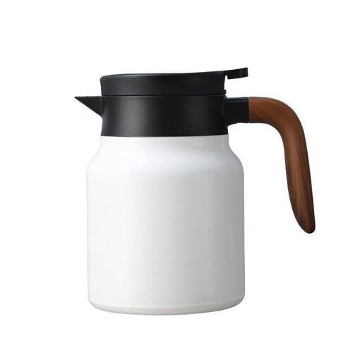 316 Stainless Steel Wood Handle Braised Teapot Wood Grain Ha