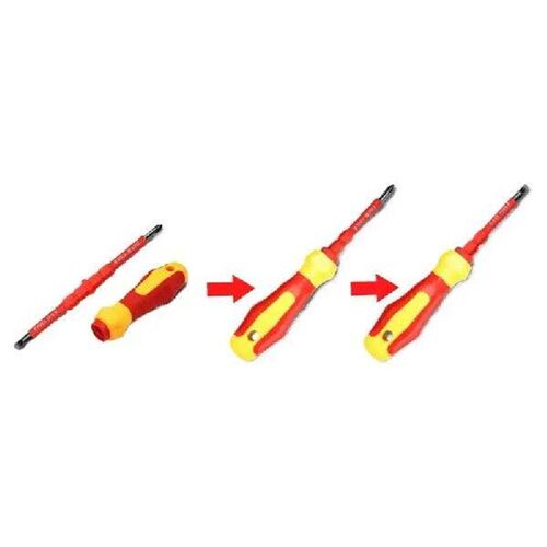 Insulated Screwdriver Electrician Repair Tool Kit Magnetic