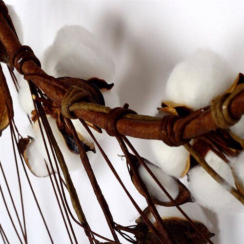 Ready-stock Dried Flower Cotton Garland Kapok Door Hanging I