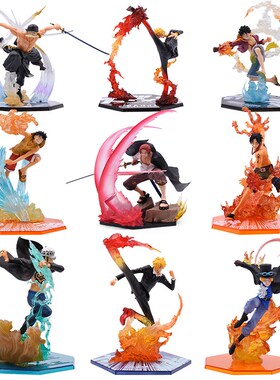 One Piece Figure Ronoa Zoro Ghost 3D2Y Three-knife MonkeyD