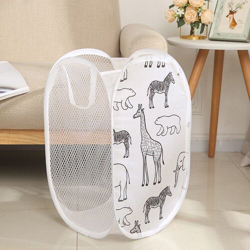 Laundry basket mesh dirty clothes storage frame 脏衣服收纳筐