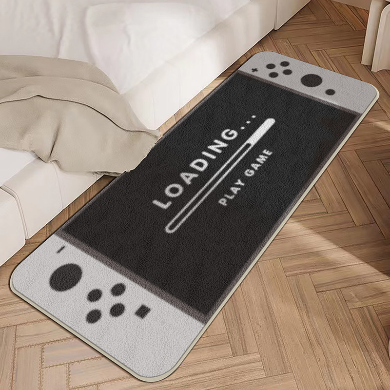 游戏机卧室床边地毯家用书房客厅沙发茶几毯飘窗长条仿羊绒地垫,居家布艺,床边毯,淘宝优惠券,粉丝福利购,淘宝优惠卷