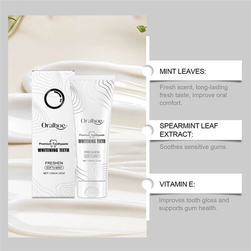 ORALHOE Toothpaste - Care for Gums and Teeth, Oral Hygiene,