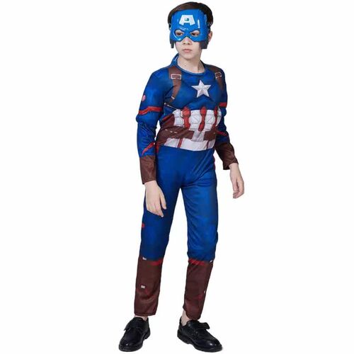 Superhero Spider Man Costume Kids Captain America Iron Man