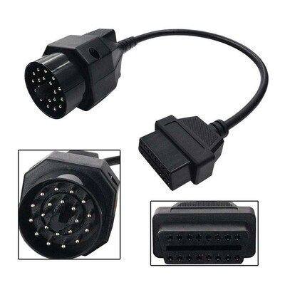 OBD2 Adapter Cable 20 pin to 16 PIN  Connector BMW e36 e39 X