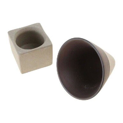 Ceramic Coffee Mugs with Base Rough Pottery Espresso-Cup