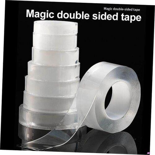 Double Sided Tape Nano Tape Reusable Waterproof Wall Stick18