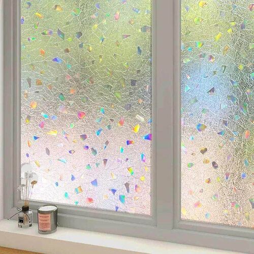 3D Stained Glass Window Film Vinyl for Glass Windows Stained