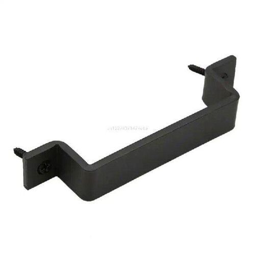 2/4Pcs Black Barn Door Handle Wardrobe Cabinet Door Pulls