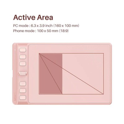 Multi-colored Graphics Tablets Huion Inspiroy 2 S/M/L Digita