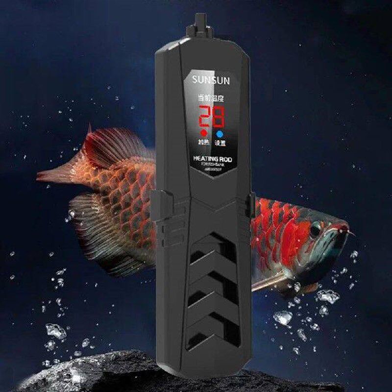 数位显示水族加热棒 50-1000W可选 加温棒适用水族箱