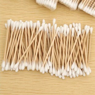 Childrens bathing cotton swab Tampon stick/double ended woo