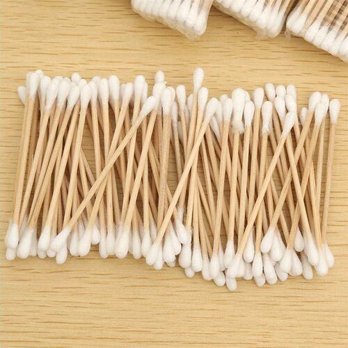 Childrens bathing cotton swab Tampon stick/double ended woo