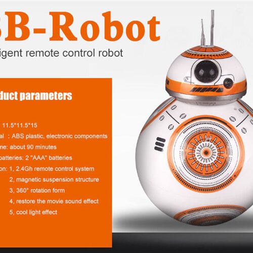 Fast delivery Version BB-8 Ball 20.5 cm RC BB 8 Droid Robot